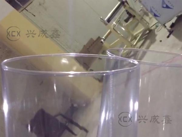 全自動圓筒成型機與全自動圓筒卷邊機對接生産流水線